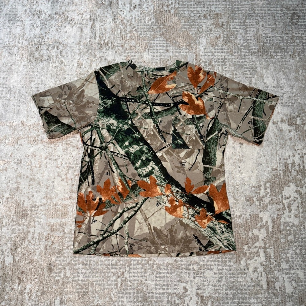 Outfitters Ridge Realtree Camouflage Hunting Nature Print Fall Tree T-Shirt